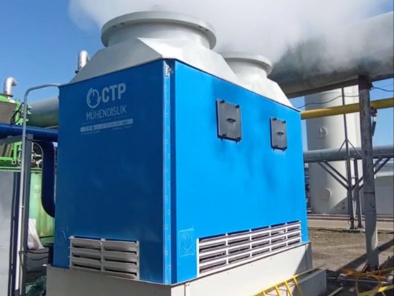 Система промислового охолодження на базі випарної градирні CTP
